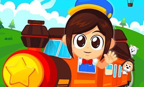 儿童恐龙火车手机游戏