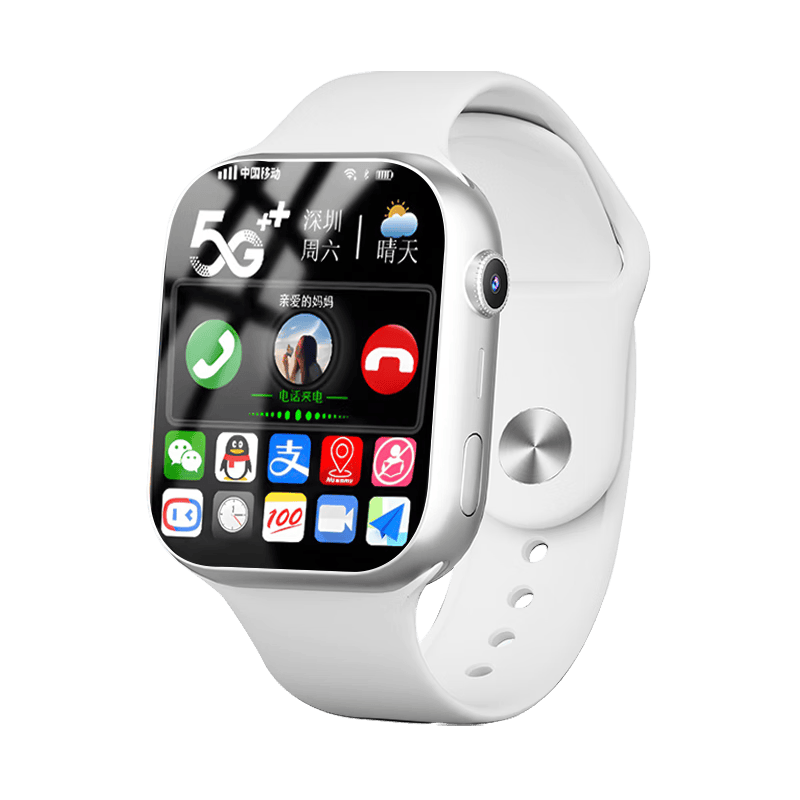 孩子安全无忧HUWXMAXI儿童电话手表让父母放心定位通话无游戏超值低价抢购！